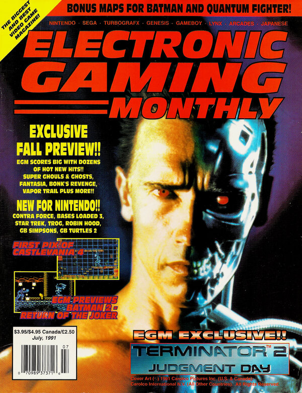 Electronic Gaming Monthly Issue 24 (July 1991) cover